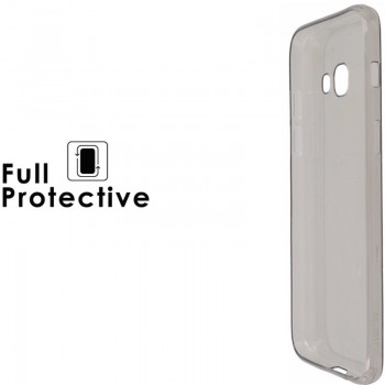 Silikoninis dėkliukas 0.6 mm. pilkas (GALAXY A3 2017)